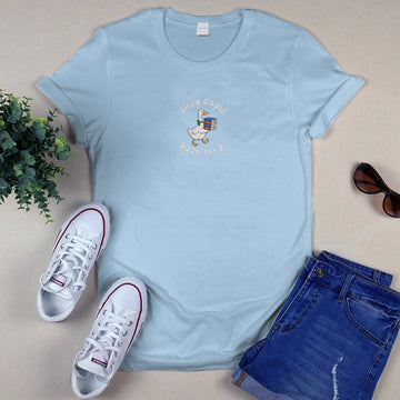 Silly Goose Book Club Embroidered Shirt For Book Lovers