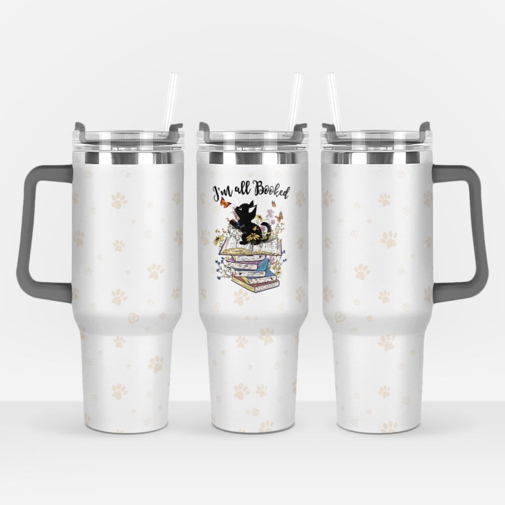 I'm All Book Tumbler 30oz for Bookaholic