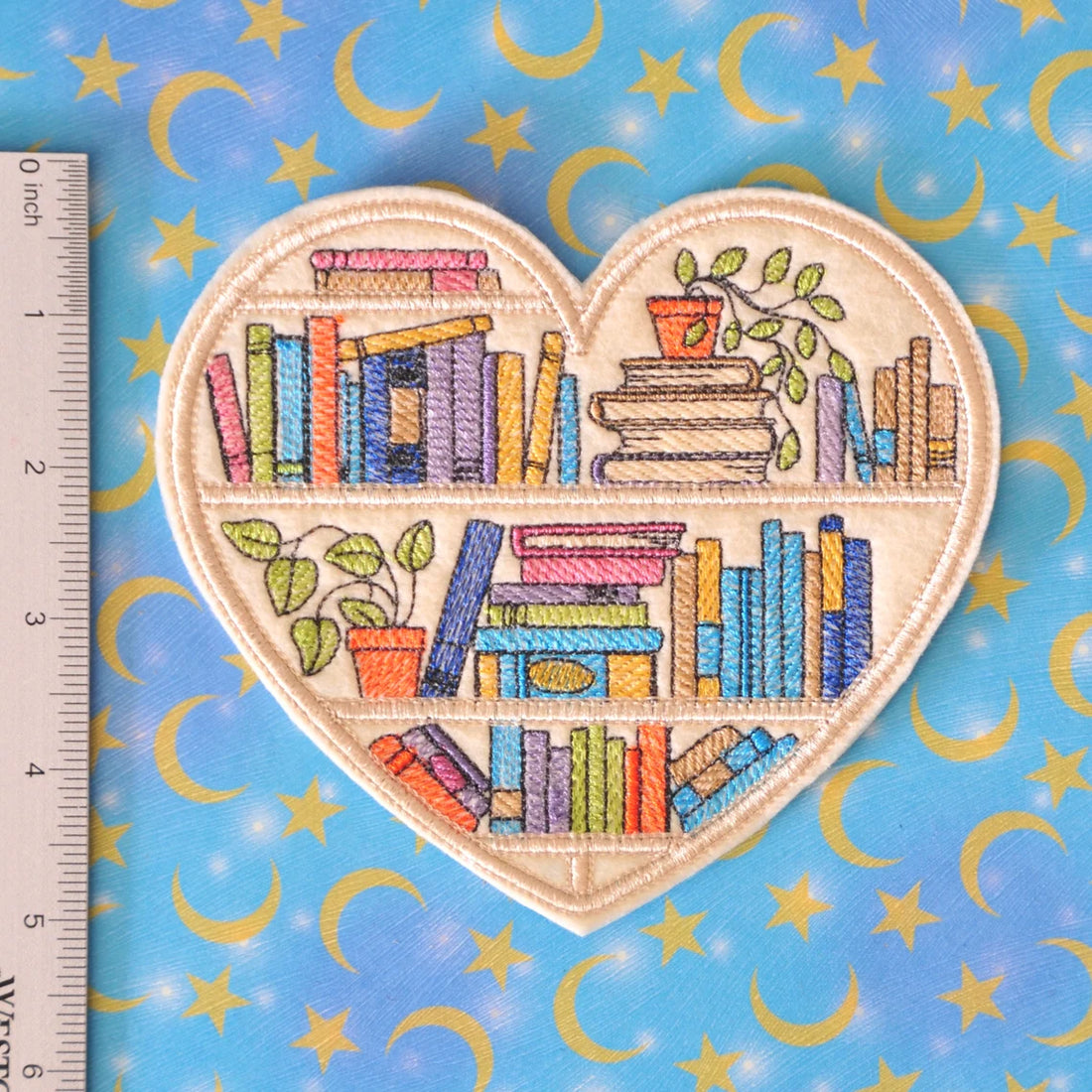 Set 3 Book Lover Patch  - Iron on Embroidery Patch for Book Lovers
